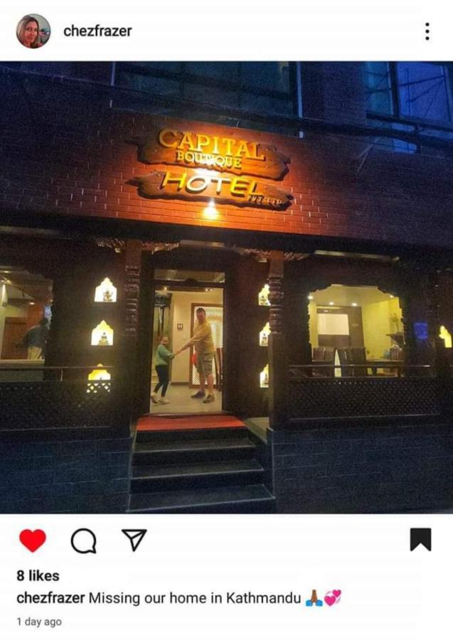 Capital Boutique Hotel Katmandu Eksteriør bilde