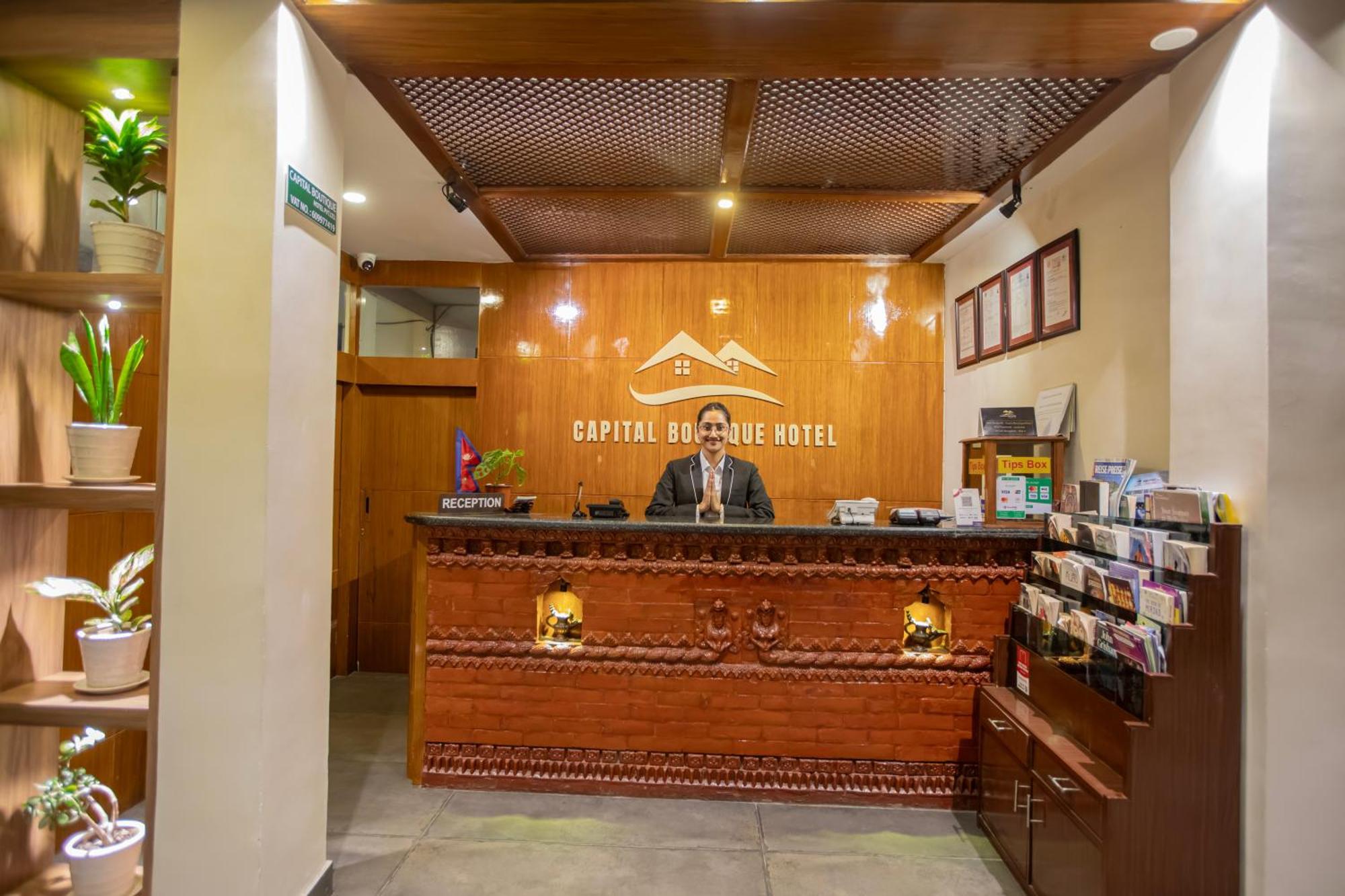 Capital Boutique Hotel Katmandu Eksteriør bilde
